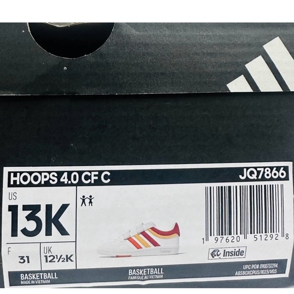 Adidas Kids Sneakers,unisex size 13 .New with box .R14 - Picture 8 of 8